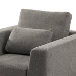 Fauteuil Aniaro Tissu Maila: Gris foncé - Aluminium