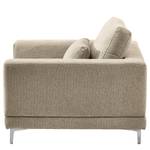 Sessel Aniaro Webstoff Maila: Beige - Aluminium