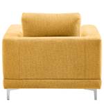 Fauteuil Aniaro Tissu Maila: Jaune - Aluminium