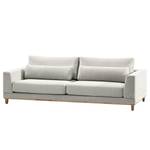 3-Sitzer Sofa Aniaro Webstoff Maila: Hellgrau