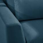 Fauteuil Aniaro Velours Onoli: Bleu marine - Aluminium