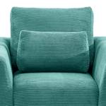 Fauteuil Aniaro Corduroy Poppy: Turquoise - Beuk