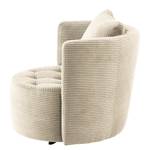 Sessel Timboan Cordstoff Poppy: Beige  - Mit Hocker