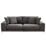 3-Sitzer Sofa Kelson Cordstoff Poppy: Grau