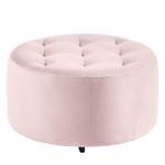 Fauteuil Timboan Velours Blonda: Oud pink - Met hocker