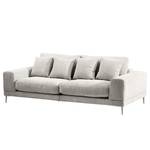 3-Sitzer Sofa Kelson Bouclé Stoff Abby: Grau