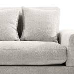 3-Sitzer Sofa Kelson Bouclé Stoff Abby: Grau