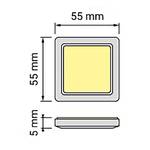 LED-spot Norbuck koudwit - Set van 2