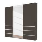 Schwebetürenschrank Malibu Spiegeltür Havanna - 246 x 217 cm - 2 Glastüren