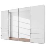 Schwebetürenschrank Malibu Spiegeltür Weiß - 328 x 217 cm - 2 Glastüren