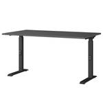 Bureau réglable en hauteur Downey Graphite - Largeur : 140 cm