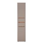 Hochschrank TAULO Taupe / Eiche Artisan Dekor - Taupe