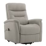 Tv-fauteuil Sivori met opstahulp - microvezel - grijs