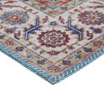 Vloerkleed Bonum polyester - blauw/rood - 120 x 170 cm