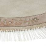 Teppich Delia rund Wolle - Creme