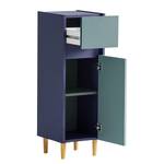 Lage kast Lovis Donkerblauw - Breedte: 30 cm