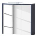 Armoire de toilette éclairée Lovis Bleu foncé - Largeur : 65 cm