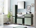 Armoire de toilette éclairée Lovis Vert foncé - Largeur : 65 cm