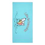 Serviette de plage PEANUTS Coton - Bleu clair