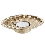 Waxinelichthouder GOLDEN NATURE Schelp aluminium - goudkleurig