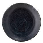 Teller Yoko 4er-Set Keramik - Schwarz - Durchmesser: 24 cm