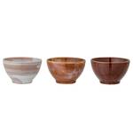 Set di 3 scodelle Lotus Ceramica - Marrone