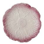 Piatto a forma di cavolo Mimosa Ceramica - bianco / lilla