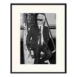 Quadro Karl Lagerfeld Faggio massello / Vetro acrilico - Nero