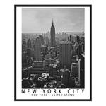 Afbeelding New York City Black & White 42 x 52 x 2.6 cm