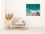 Metallbild Byron Bay Beach 50 x 60 x 0.5 cm