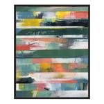 Bild Colorful Mix Buche Massiv / Acrylglas - Schwarz - 42 x 52 cm