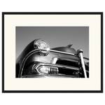 Quadro Classic Car B&W Faggio massello / Vetro acrilico - Nero - 63 x 83 cm