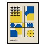 Afbeelding New Bauhaus Colors massief beukenhout/acrylglas - zwart - 63 x 83 cm