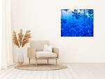 Metallbild Blue Summer Aluminium - Mehrfarbig - 50 x 60 cm