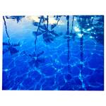 Metalen afbeelding Blue Summer aluminium - meerdere kleuren - 30 x 40 cm