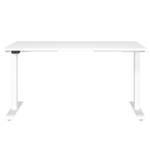 Bureau réglable en hauteur Jet Blanc - Largeur : 140 cm