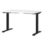 Bureau réglable en hauteur Jet Blanc / Noir - Largeur : 120 cm