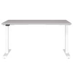 Bureau réglable en hauteur Jet Cachemire / Blanc - Largeur : 140 cm