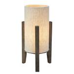 Lampada da tavolo Eruca Legno di noce massello - Beige - 1 punto luce - 17 x 34 cm