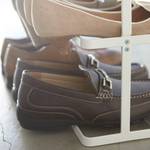 Étagère à chaussures Tower Rack Acier - Blanc - 50 x 46 cm