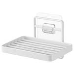 Porte-savon Tower Hook Acier / Matière plastique - Blanc