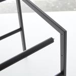 Plankelement voor keukenkast Tower staal - Zwart - 50 x 35 cm