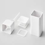 Portasapone Tower Materiale plastico - Bianco