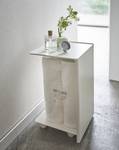 Porte-papier toilette Tower Caster Acier - Blanc