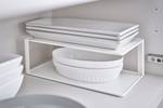 Organizer da cucina Tower Dish Acciaio - Bianco