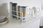 Organizer da cucina Tower Mug Acciaio - Bianco