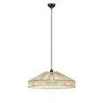 Hanglamp Tapa ijzer/bamboe - 1 lichtbron - Beige