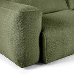 2-Sitzer Sofa HUDSON Bouclé Stoff Bony: Moosgrün