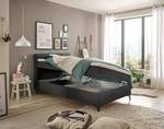 Lit boxspring Grambit Tissu Colbie: Anthracite