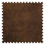 Repose-pieds capitonné Dailman Microfibre Goda: Marron chocolat - 105 x 90 cm